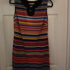 Colorful shift dress